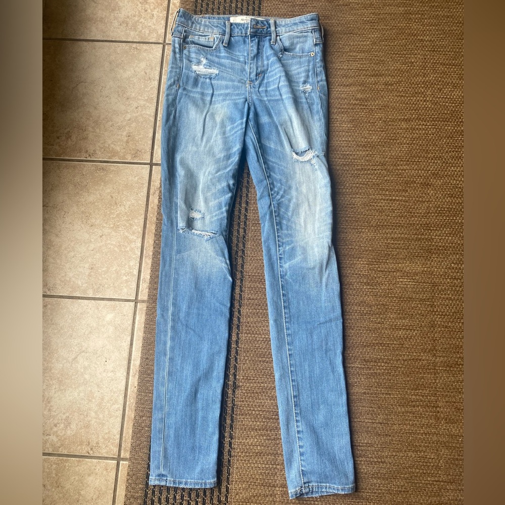 Abercrombie Skinny Jeans High Rise